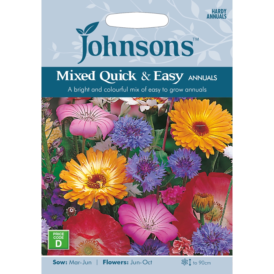 Mixed Quick & Easy Annuals Seeds