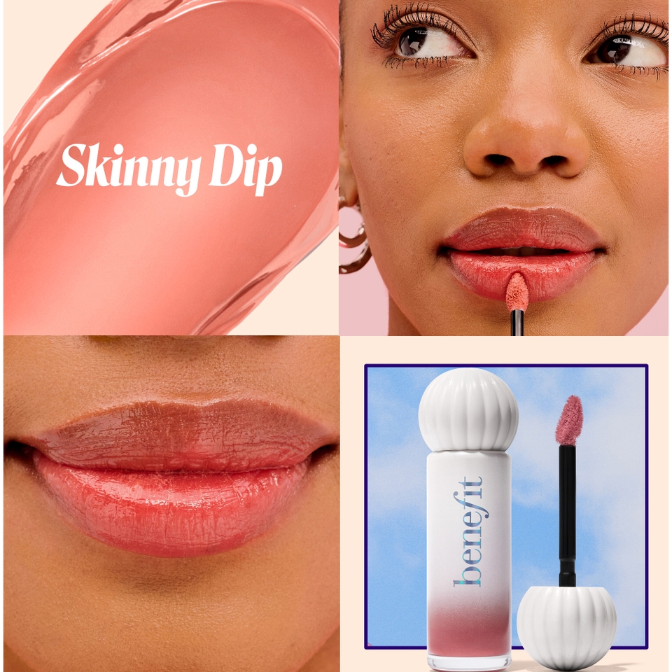 benefit Splashtint Moisturising Dewy Lip Tint - 01 Skinny Dip