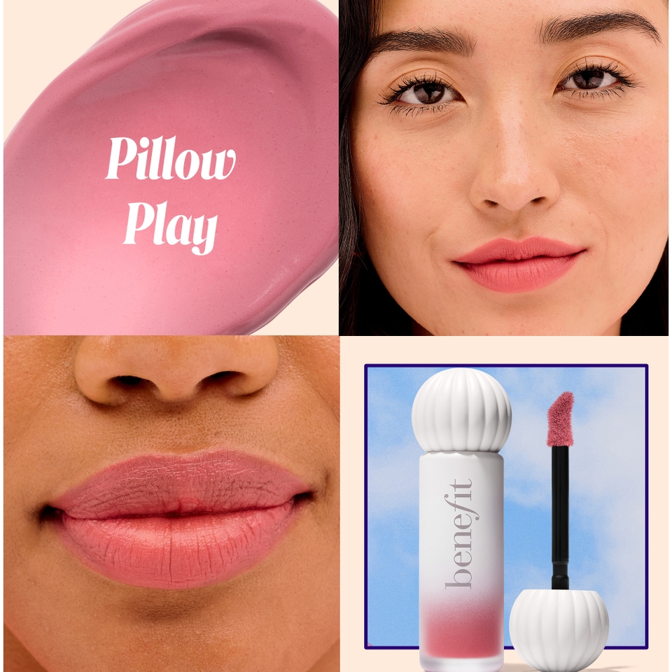 benefit Plushtint Moisturising Matte Lip Tint - 06 Pillow Play