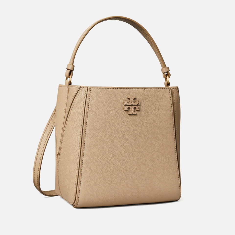 Tory Burch Mcgraw Leather Bucket Bag