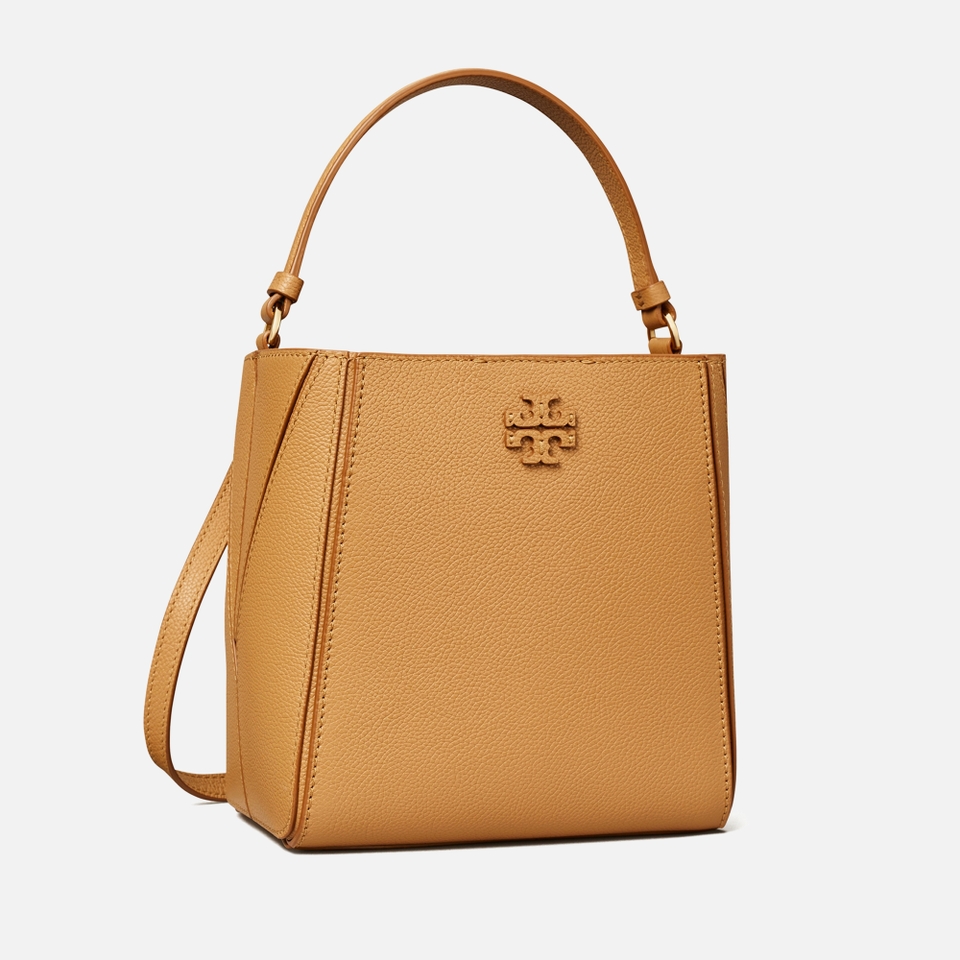 Tory Burch Mcgraw Leather Bucket Bag