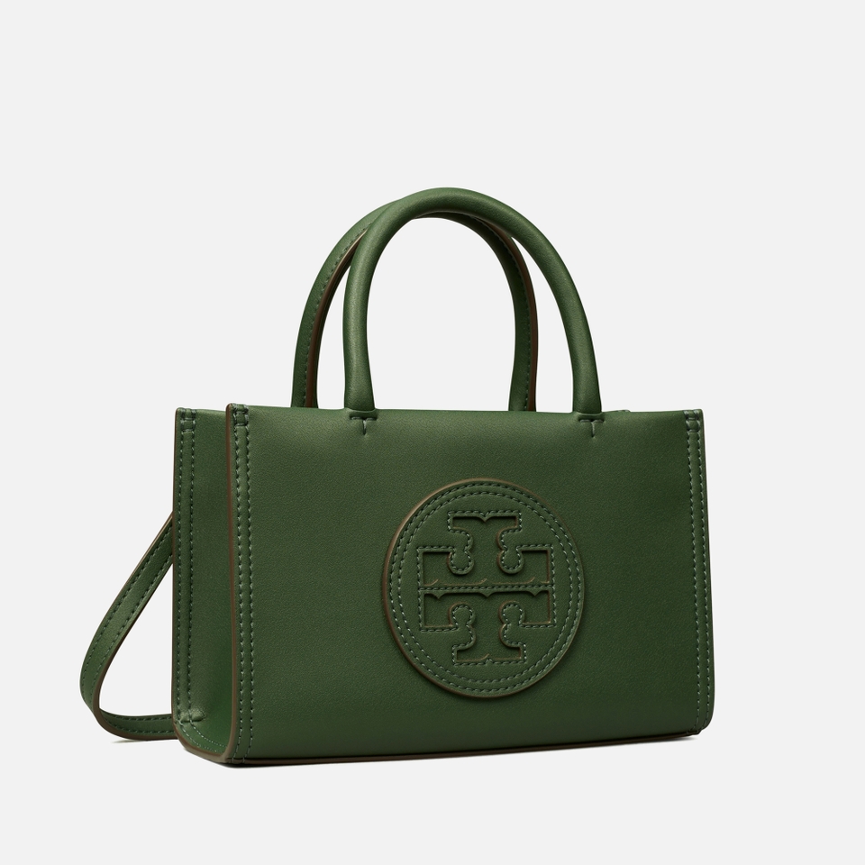 Tory Burch Ella Bio Tex Mini Tote Bag Green