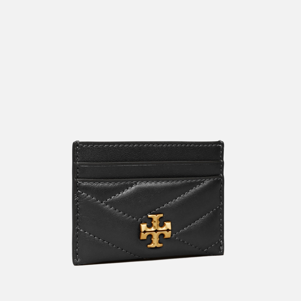 Tory Burch Kira Chevron-Quilted Leather Card Case