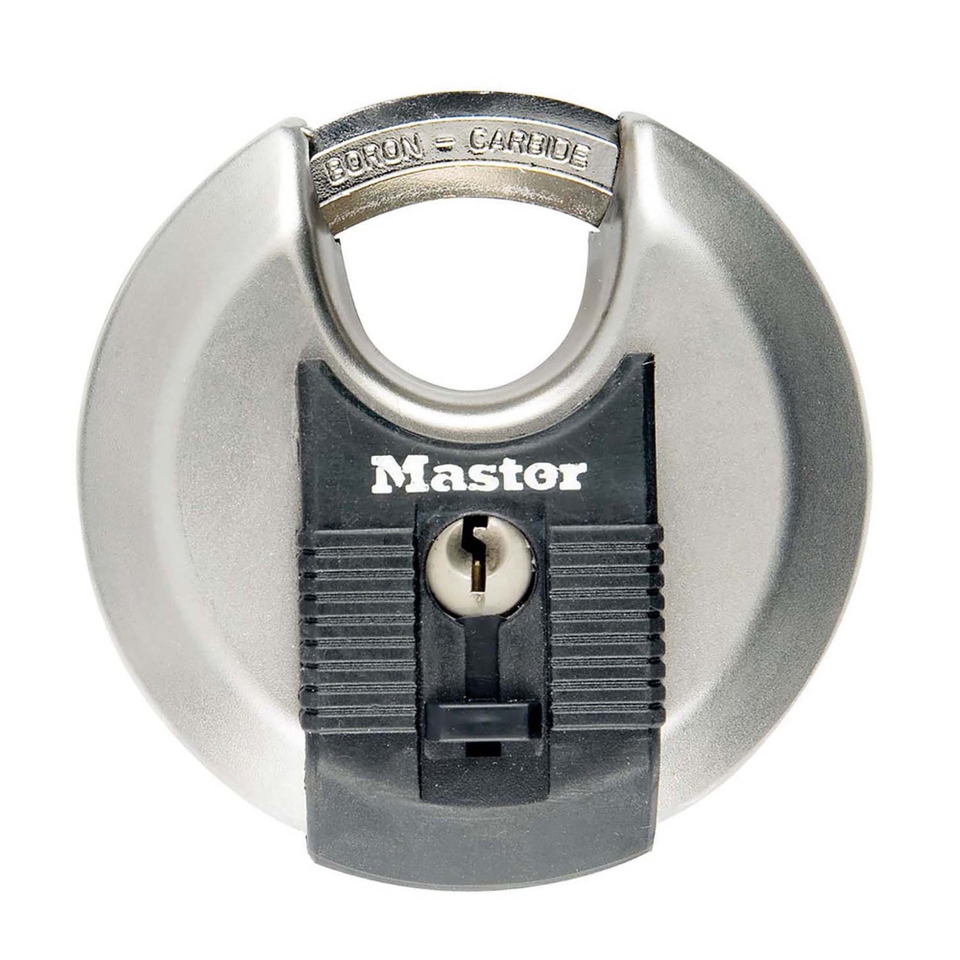 Master Lock Excell Stainless Steel Heavy Duty 70mm Disc Padlock