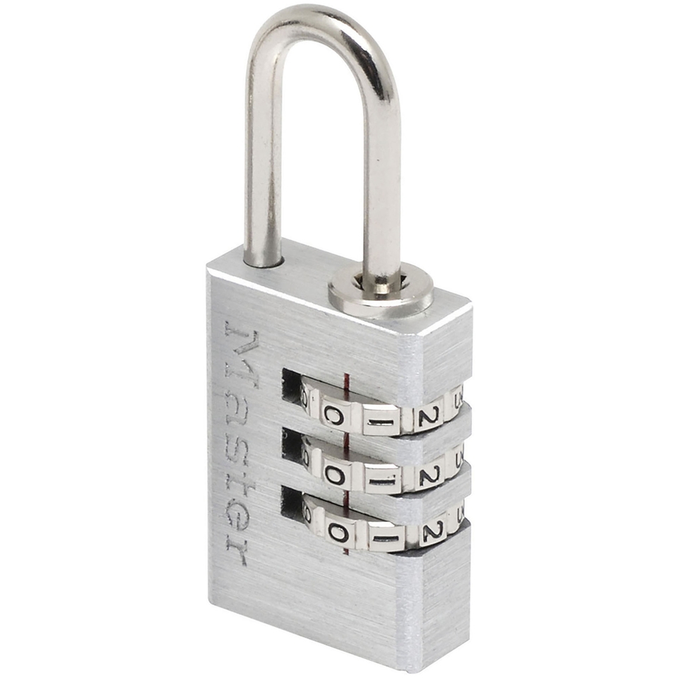 Master Lock Aluminium 20mm Combination Padlock