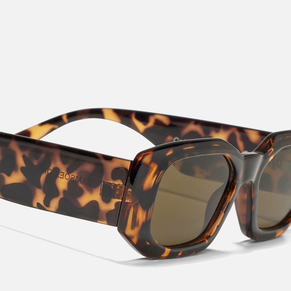 Samsøe Samsøe Milo Acetate Rectangular-Frame Sunglasses
