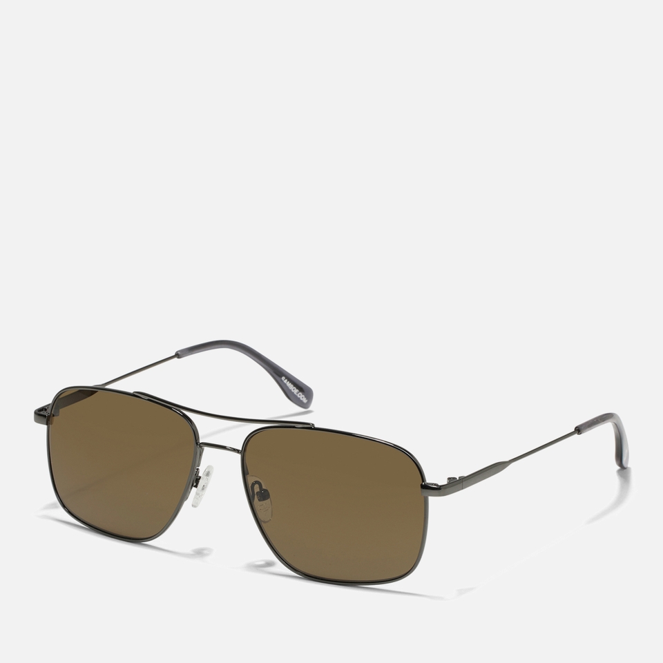 Samsøe Samsøe Sakerry Metal Aviator-Style Sunglasses