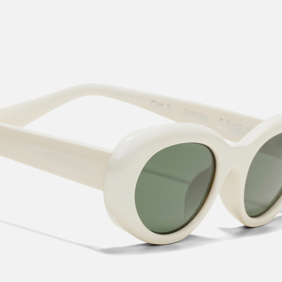 Samsøe Samsøe Sapippa Acetate Oval-Frame Sunglasses
