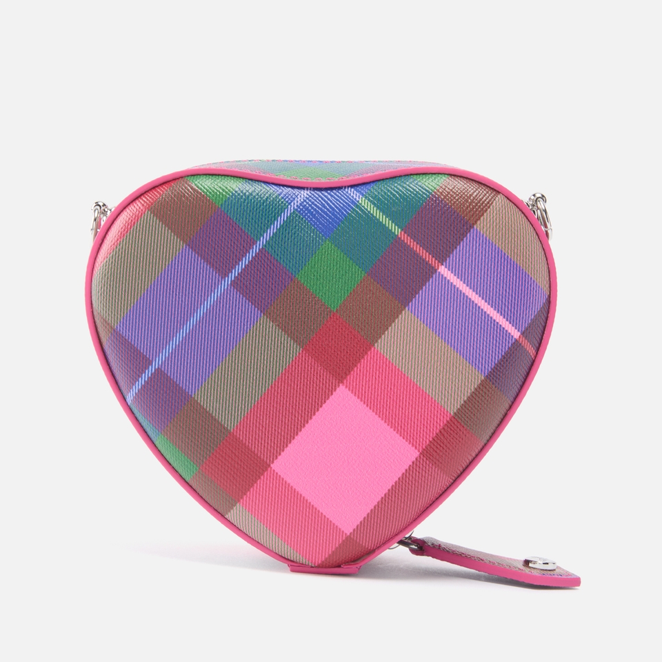 Vivienne Westwood Women's Mini Heart Cross Body Bag - Candy Tartan