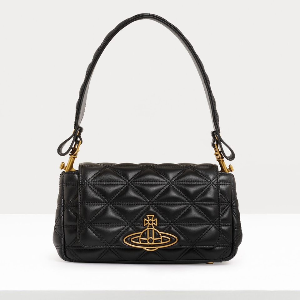 Vivienne Westwood Hazel Small Quilted Leather Handbag