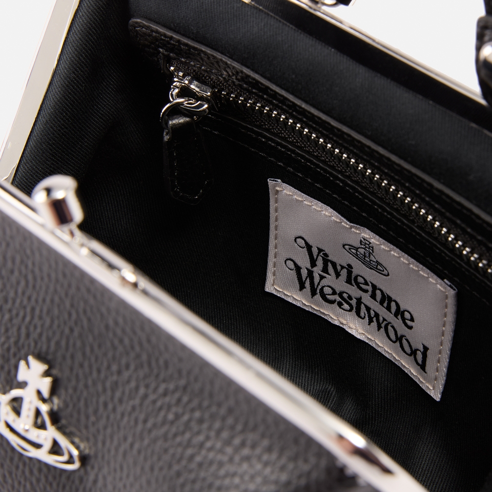 Vivienne Westwood Granny Frame Faux Leather Purse