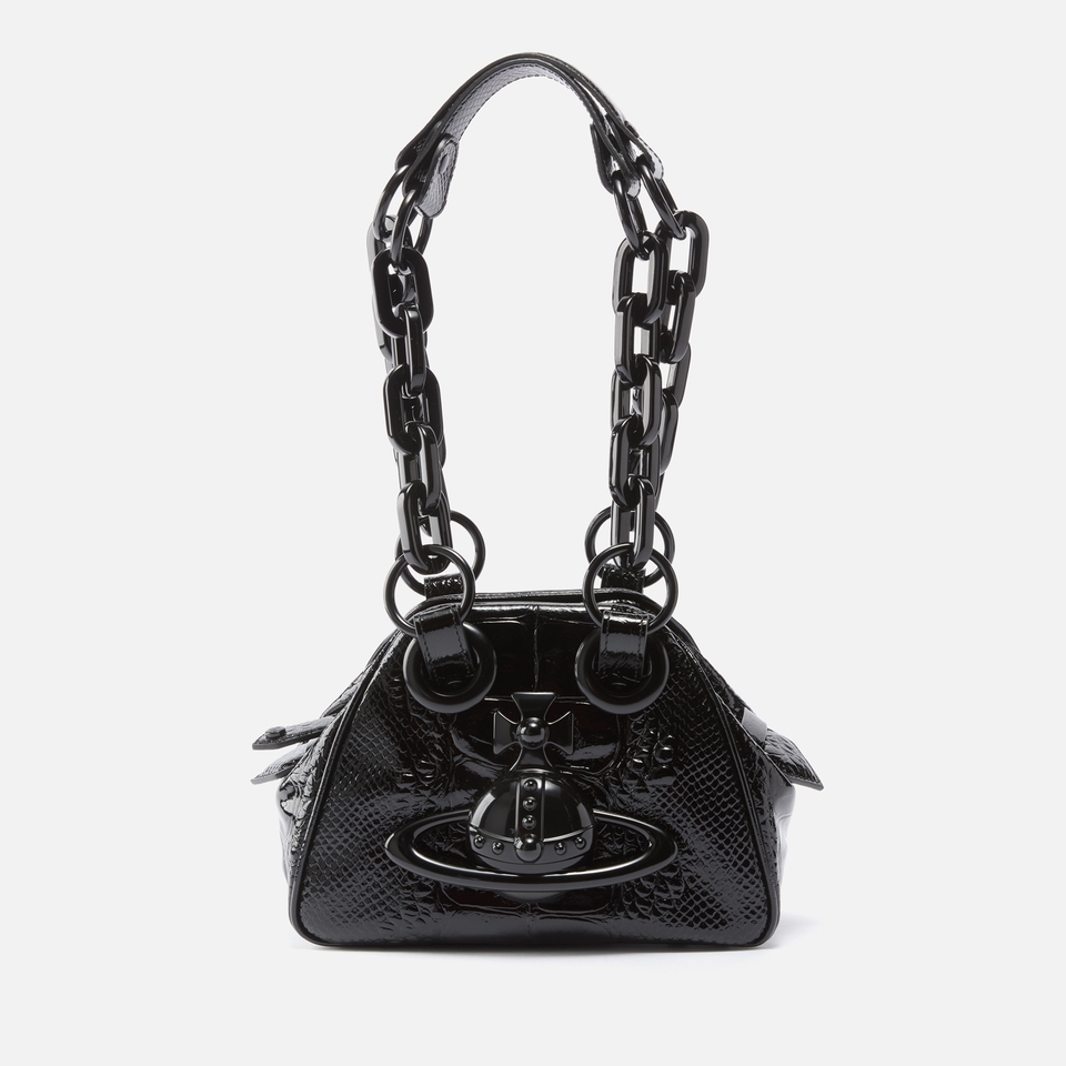 Vivienne Westwood Archive Patent Leather Chain Handbag