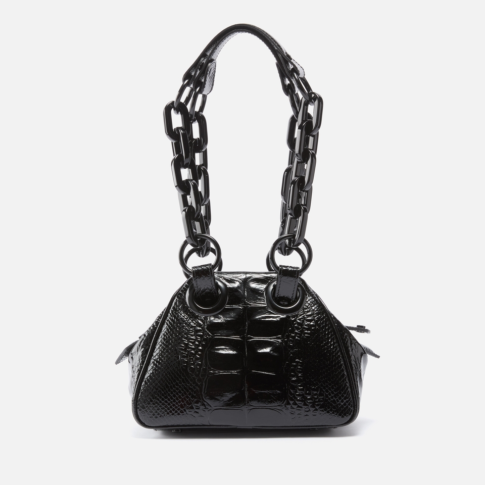 Vivienne Westwood Archive Patent Leather Chain Handbag