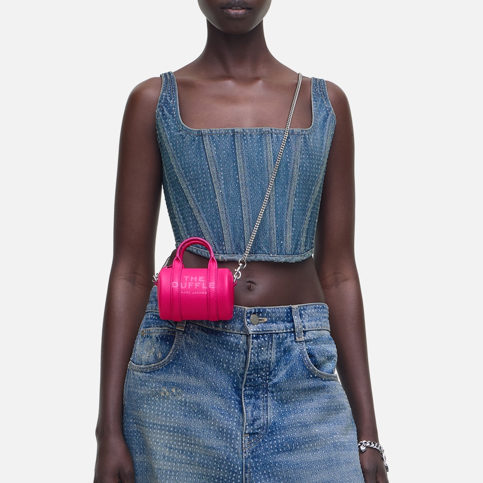 Marc Jacobs Women's The Nano Duffle Crossbody Bag - Hot Pink