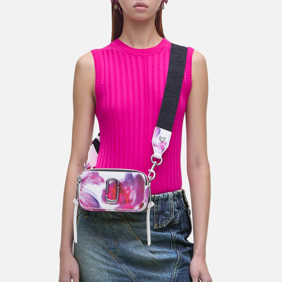 Marc Jacobs The Future Floral Snapshot Leather Bag