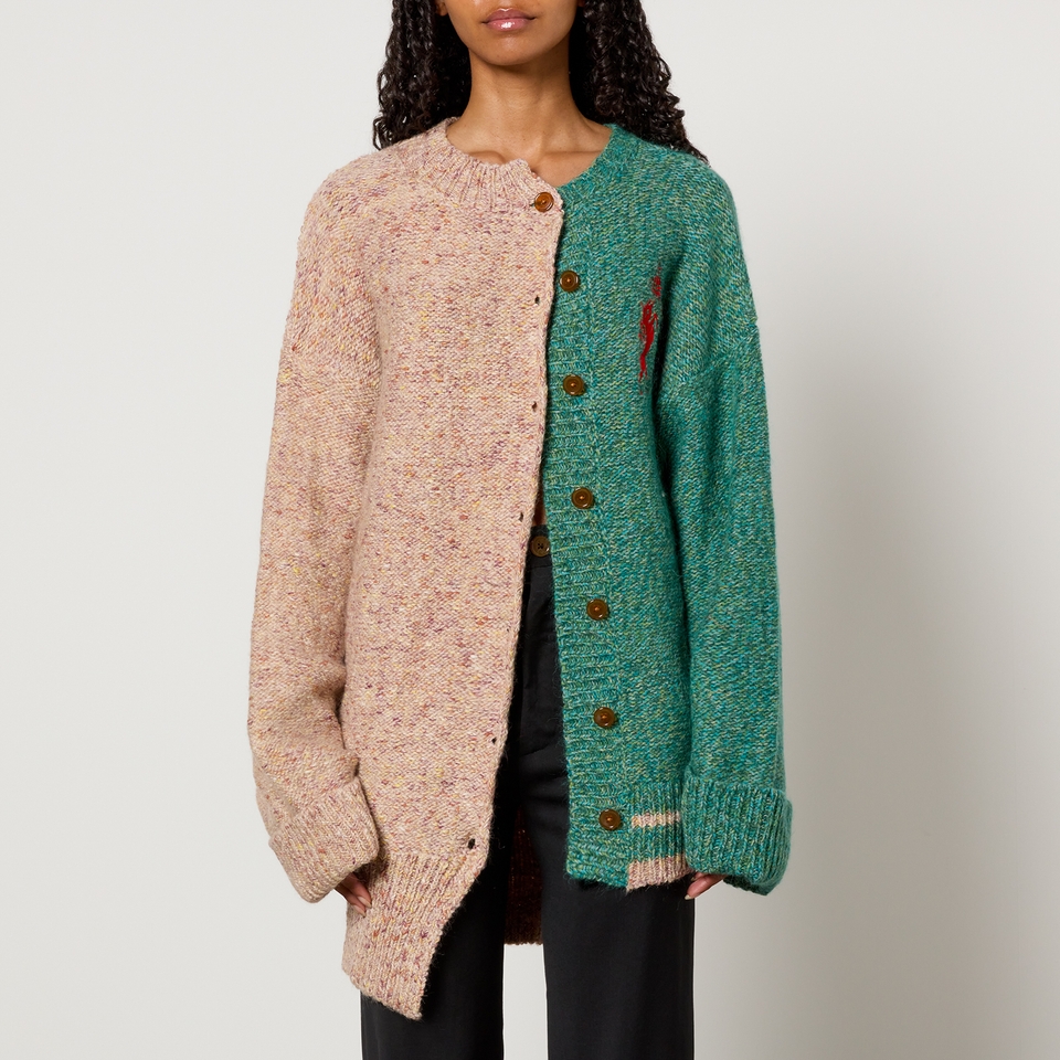 Argyle cotton and wool cardigan in grey - Vivienne Westwood
