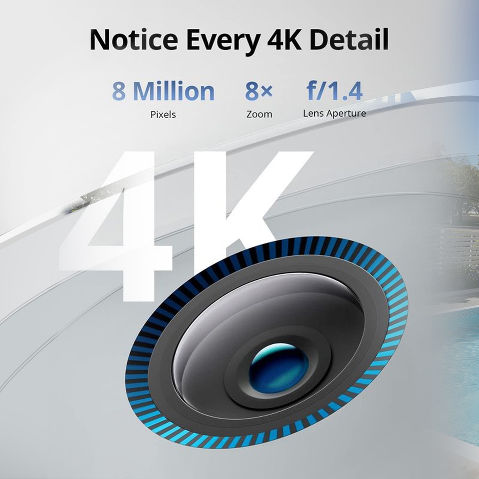 EUFY S330 eufyCam 3 4K Ultra HD WiFi Add-On Security Camera