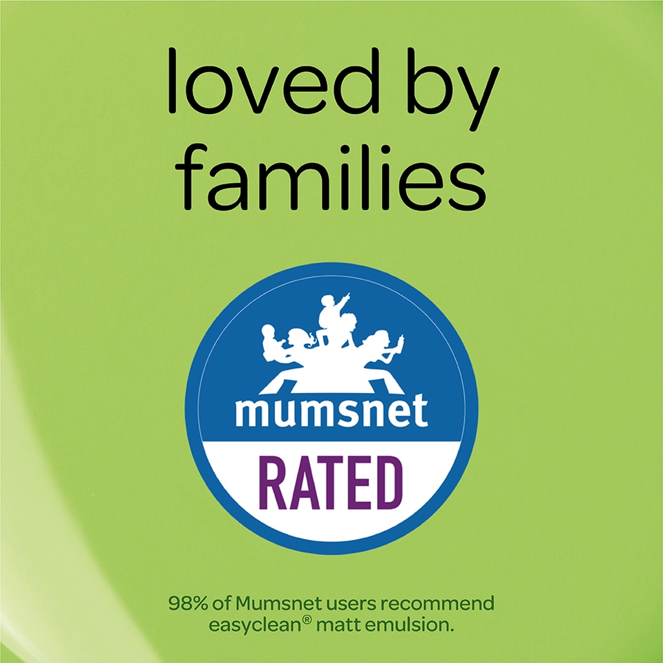 Crown Easyclean Tough & Washable Matt Paint Sail White 5L Homebase