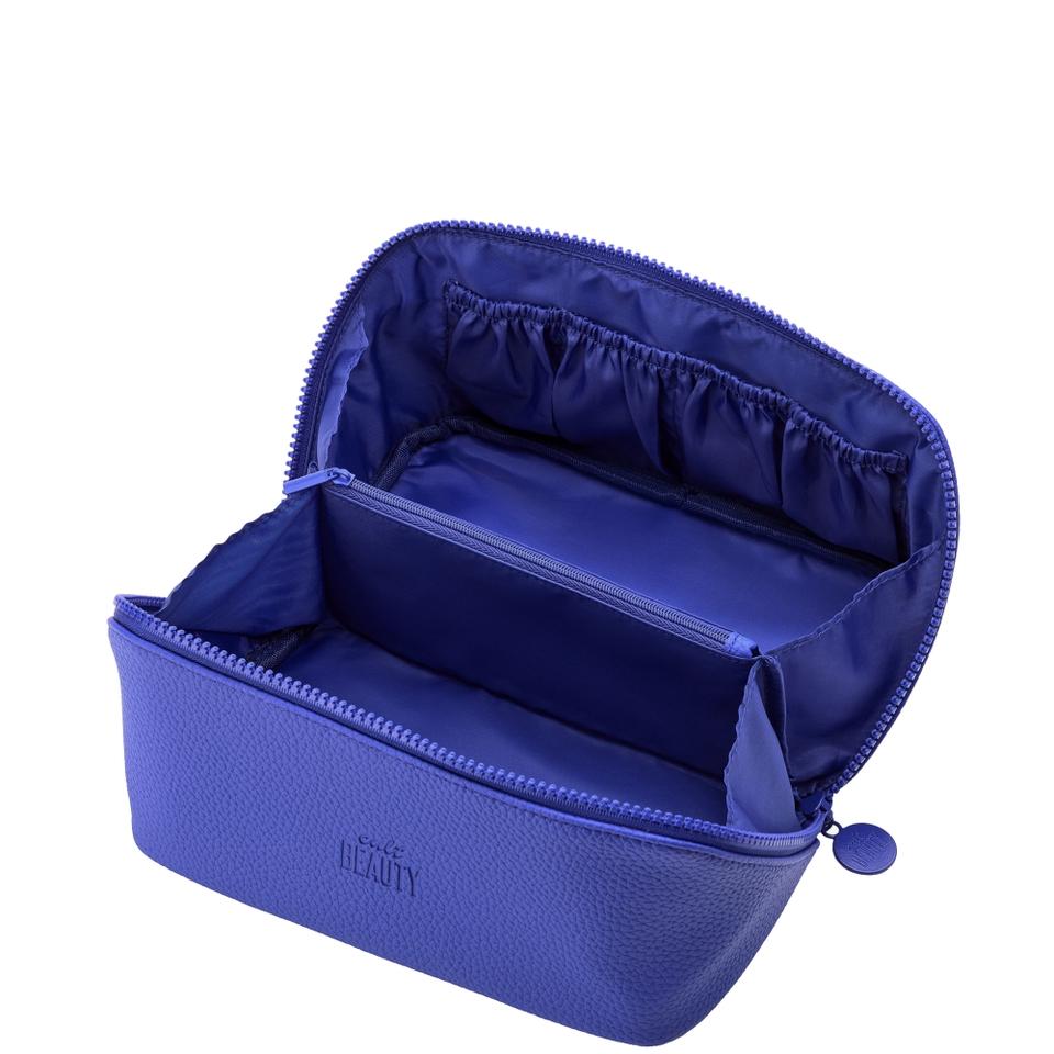 Cult Beauty Cobalt Blue Travel Organiser Bag