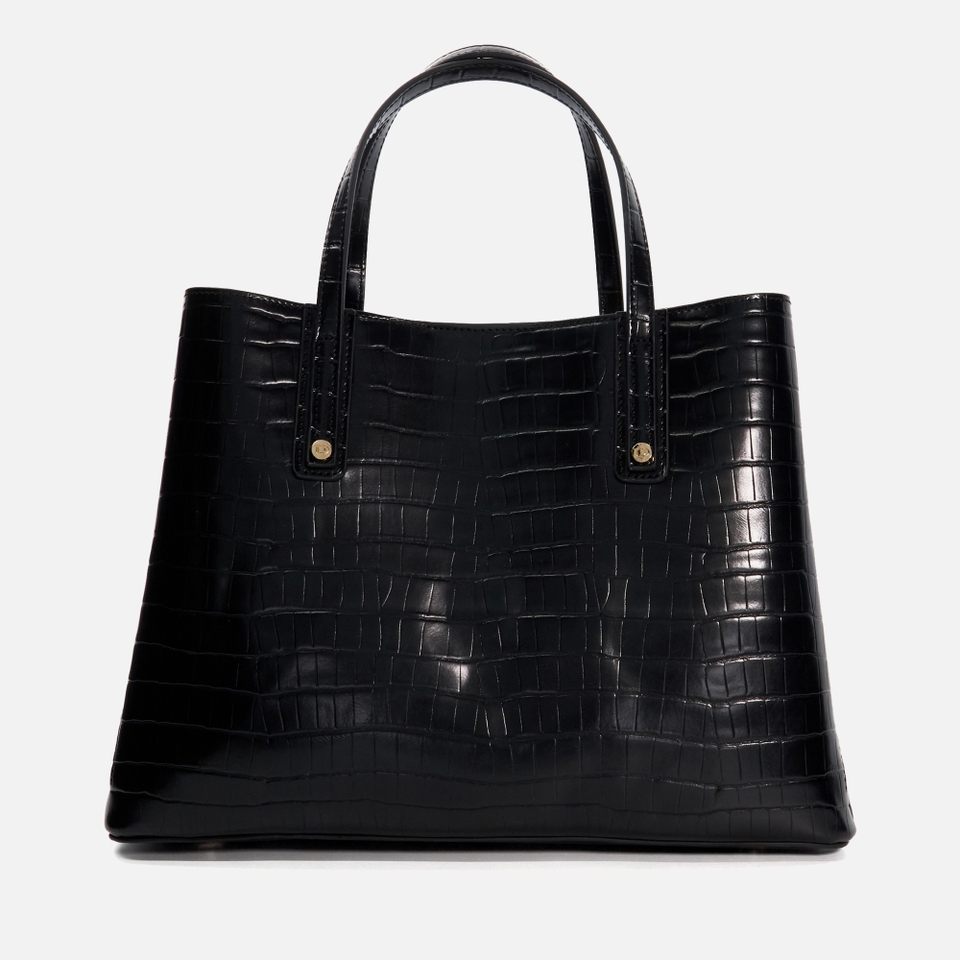 Dune Dorry Croc-Effect Faux Leather Tote Bag