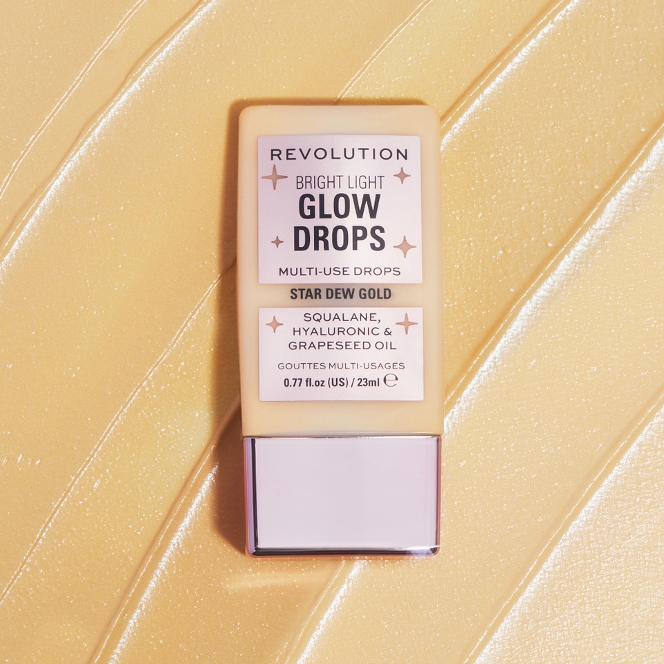 Makeup Revolution Bright Light Glow Drops - Golden Star Dew