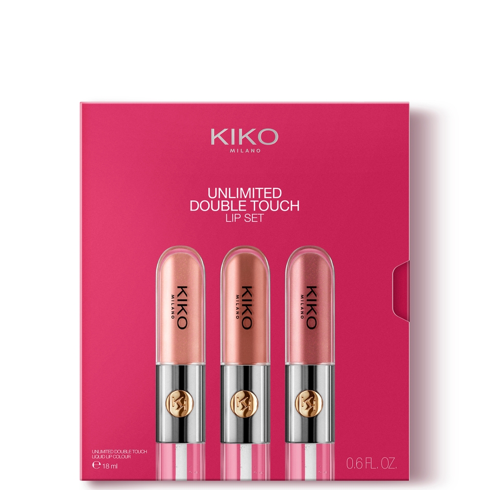 KIKO Milano Unlimited Double Touch Lip Set 18ml - Nude Attitude