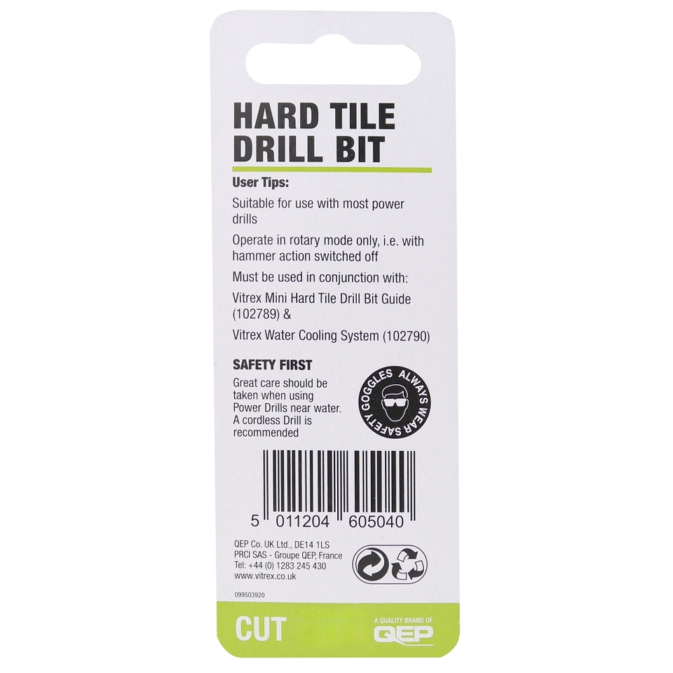8mm Hard Tile Drill Bit