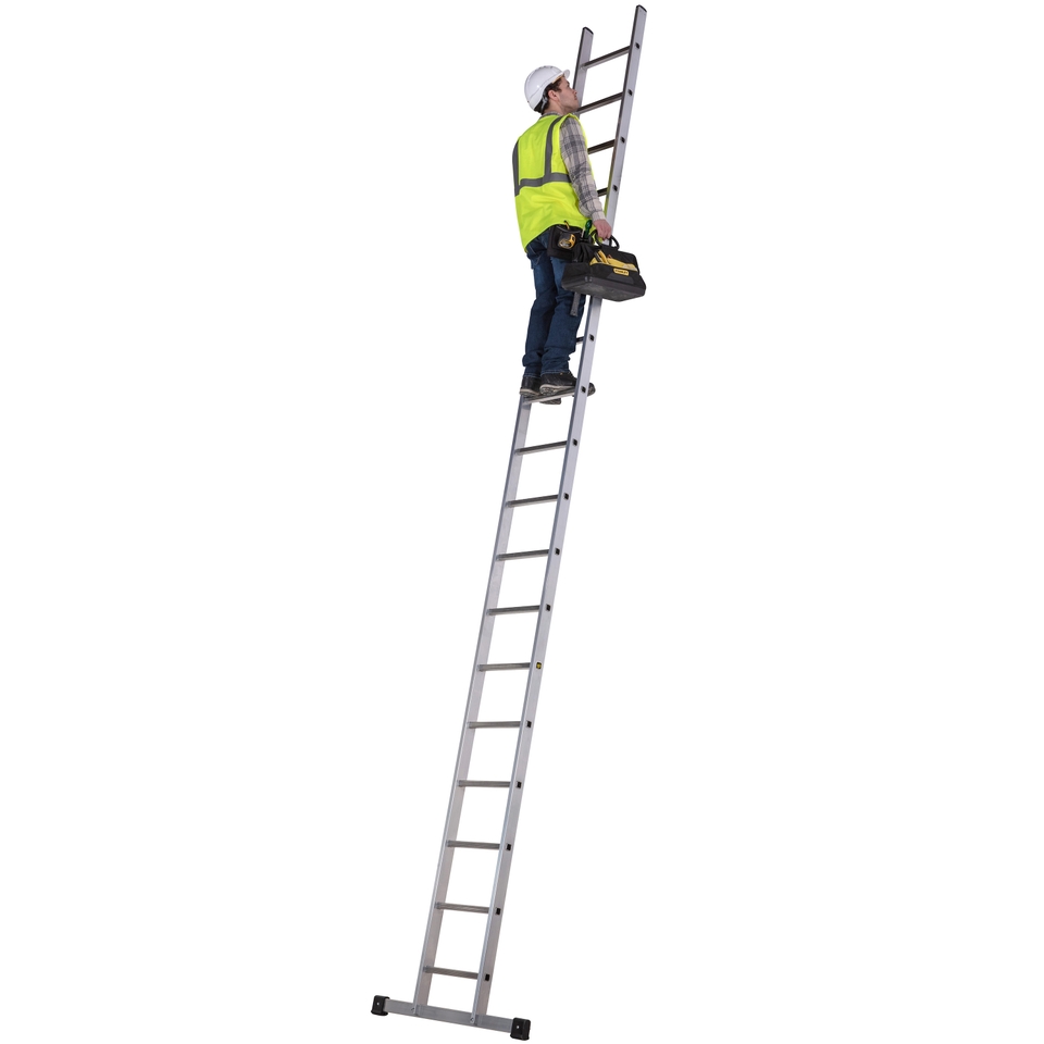 Werner Professional Square Rung Single Section Ladder - 5.3m