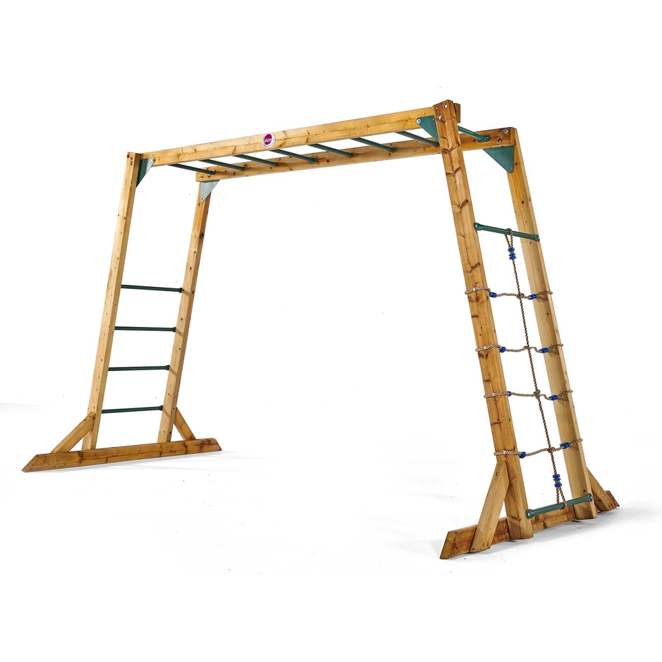 Plum® Wooden Monkey Bars - Free Standing