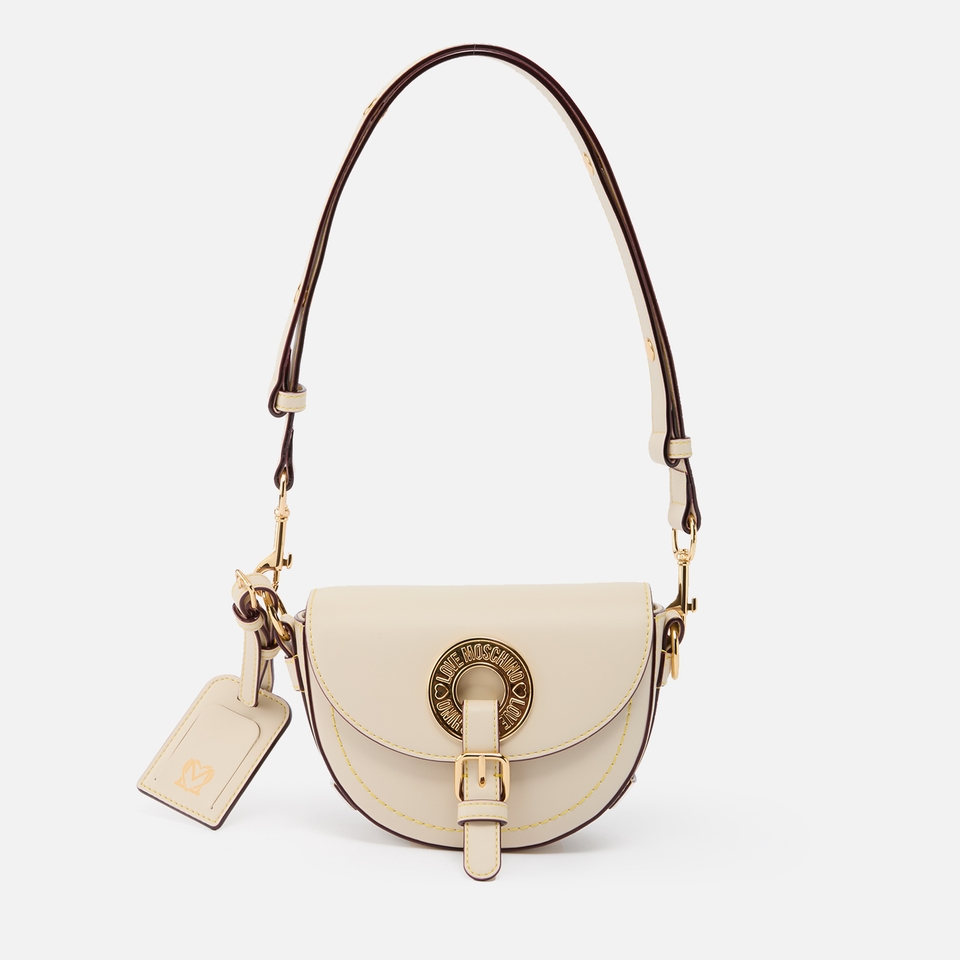 Moschino small leather shoulder bag hotsell