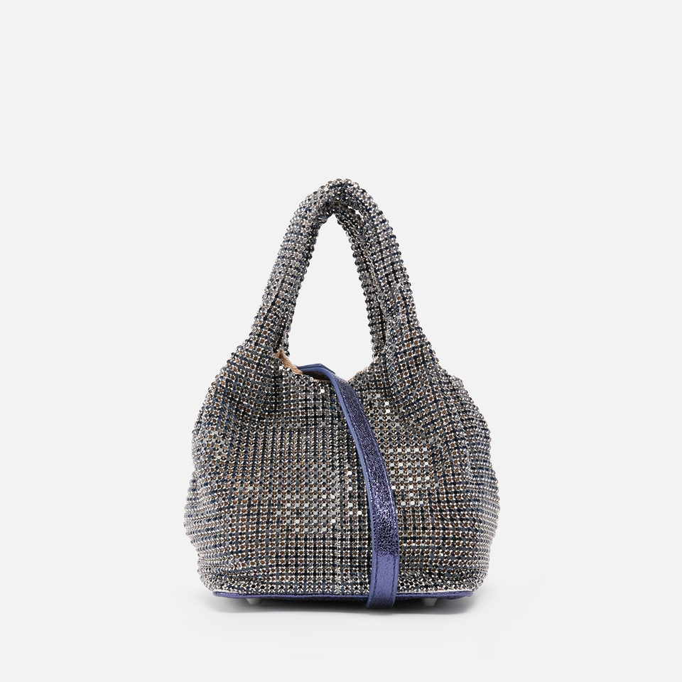Love Moschino Bling Bling Embellished Twill Grab Bag