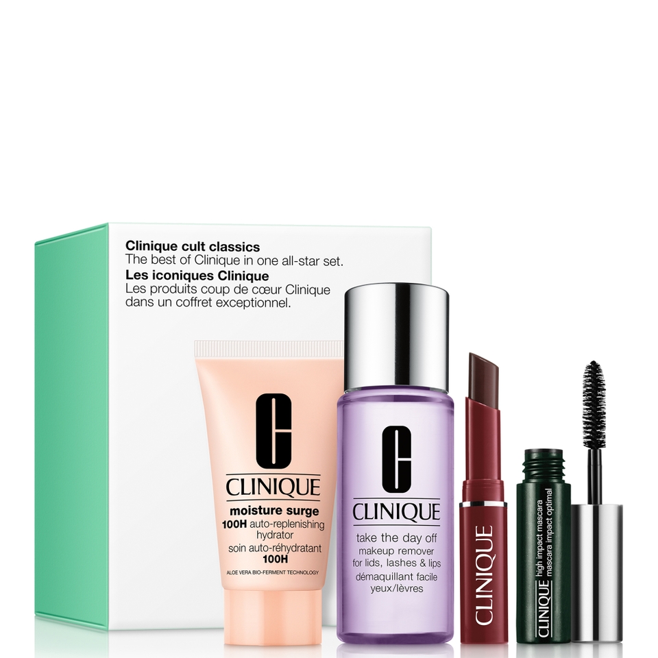 Clinique Cult Classics Skincare and Makeup Gift Set LOOKFANTASTIC