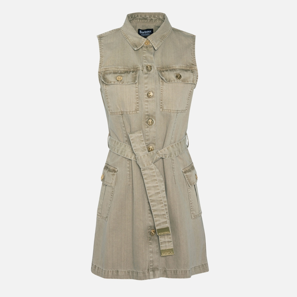 Barbour International Tamsin Denim Mini Dress UK 12 Coggles