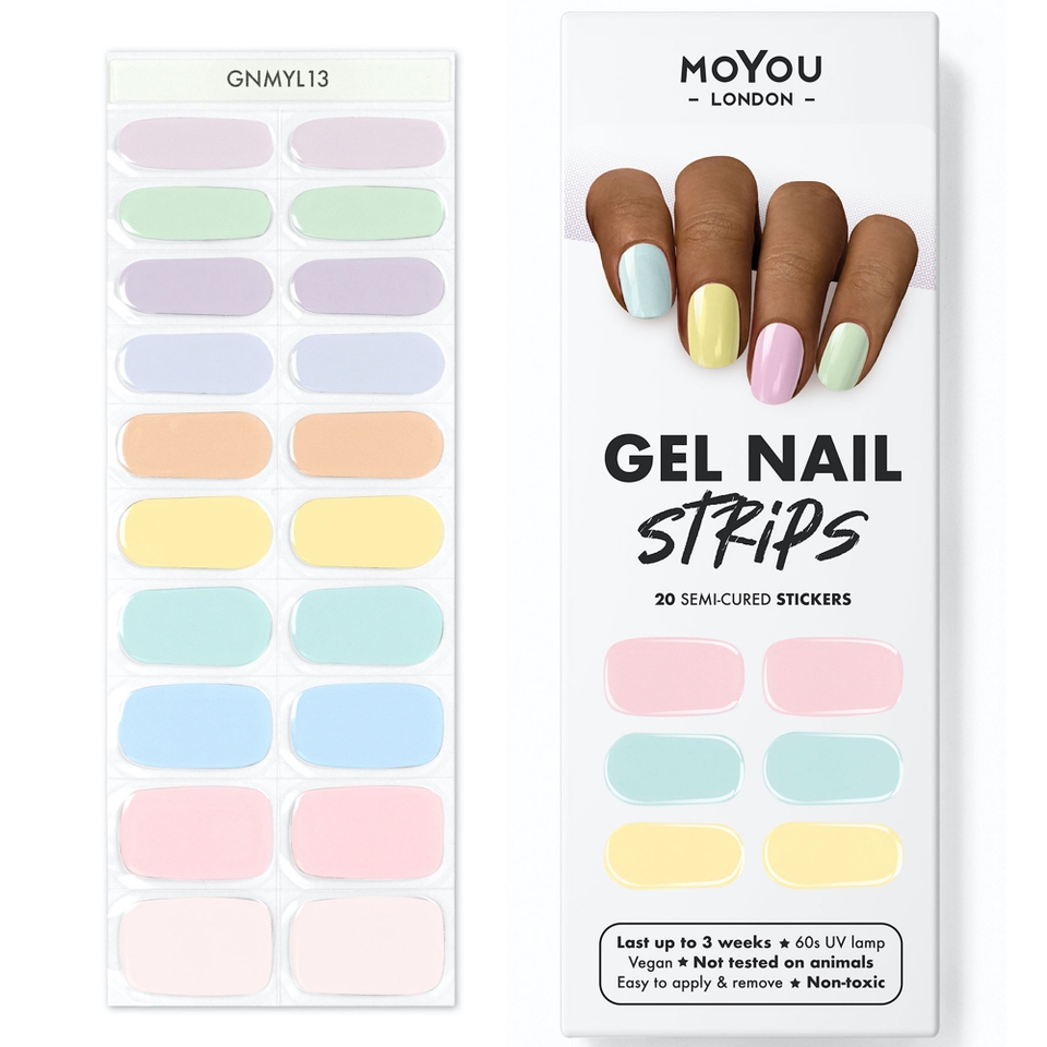 MoYou London Gel Nail Strip - Pastel Sweets