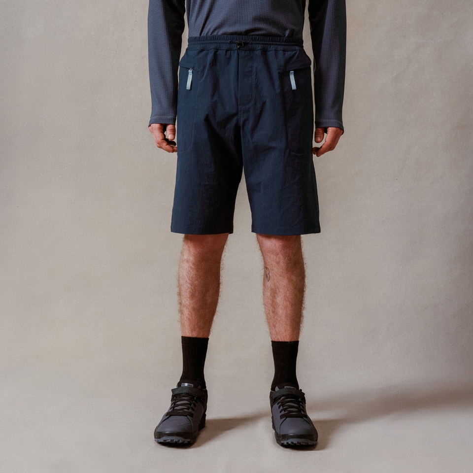 Unisex Corner Short (Liner/Chamois) Blueberry