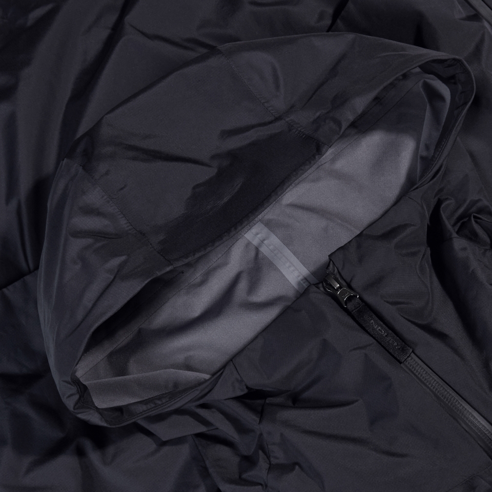 Unisex Corner-Jacke Schwarz Schwarz