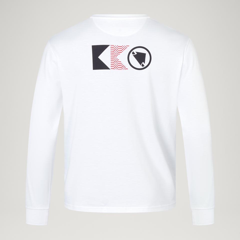 Unisex Kriss Kyle Long-Sleeve Tee - Black/White