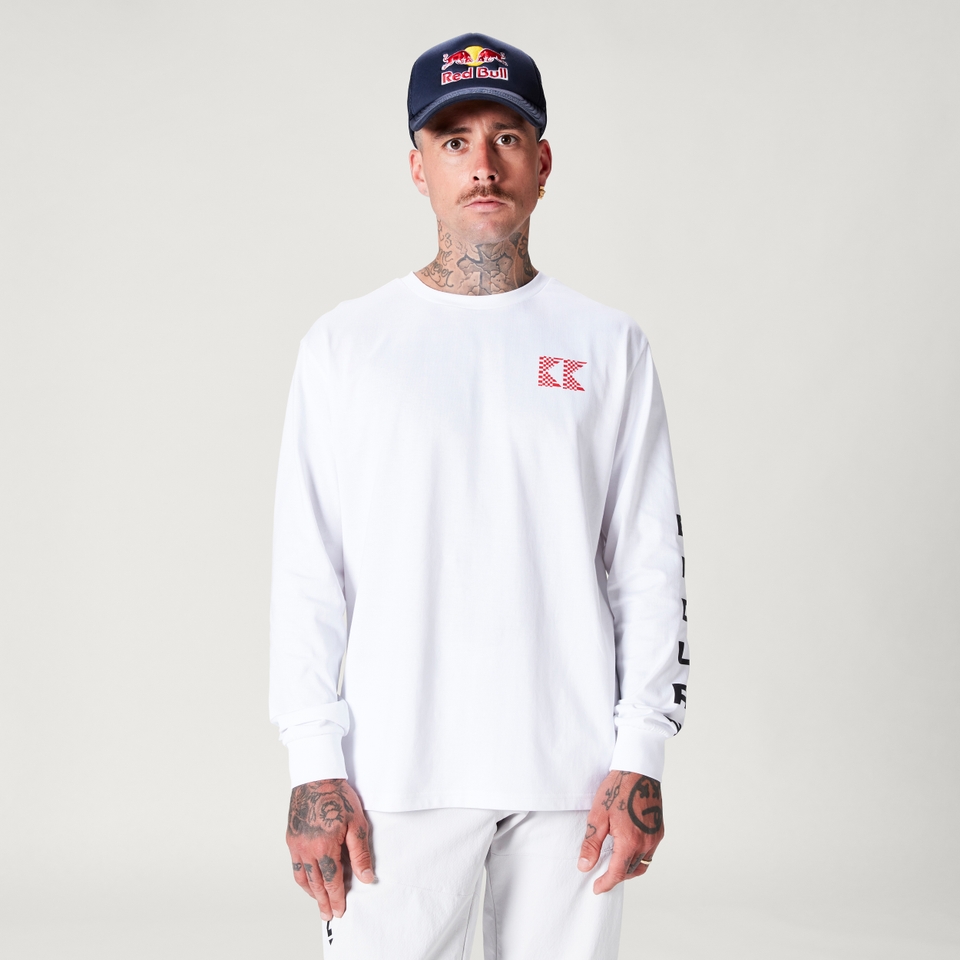 Unisex Kriss Kyle Long-Sleeve T-Shirt - Weiß