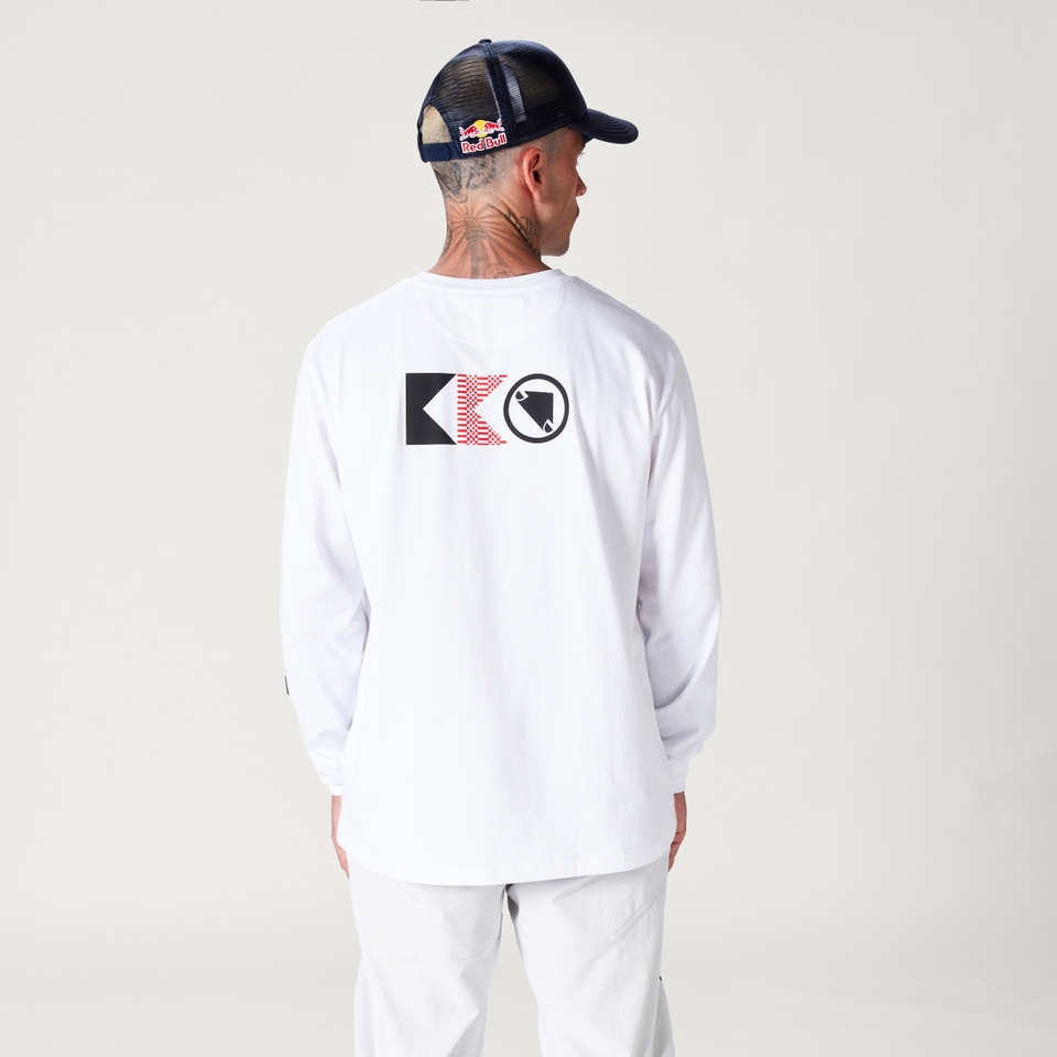 Unisex Kriss Kyle Long-Sleeve Tee - White