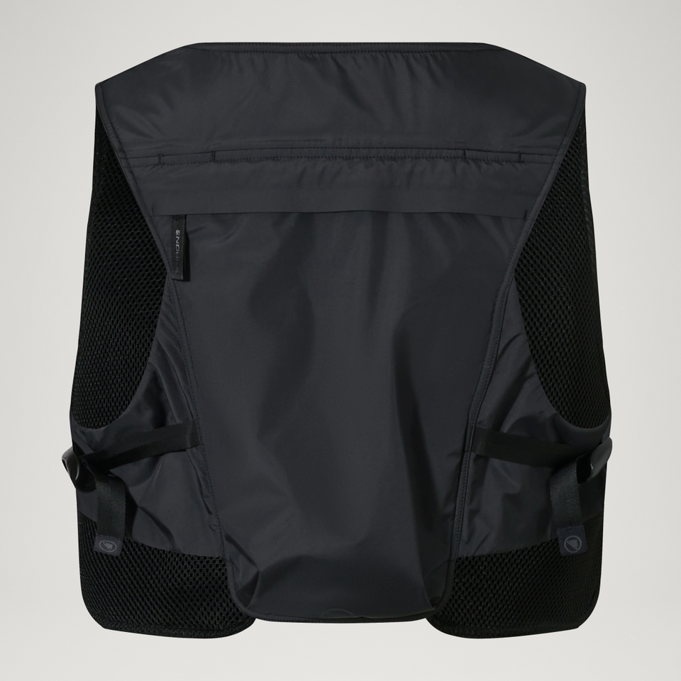 Unisex Corner-Hydratationsweste Schwarz
