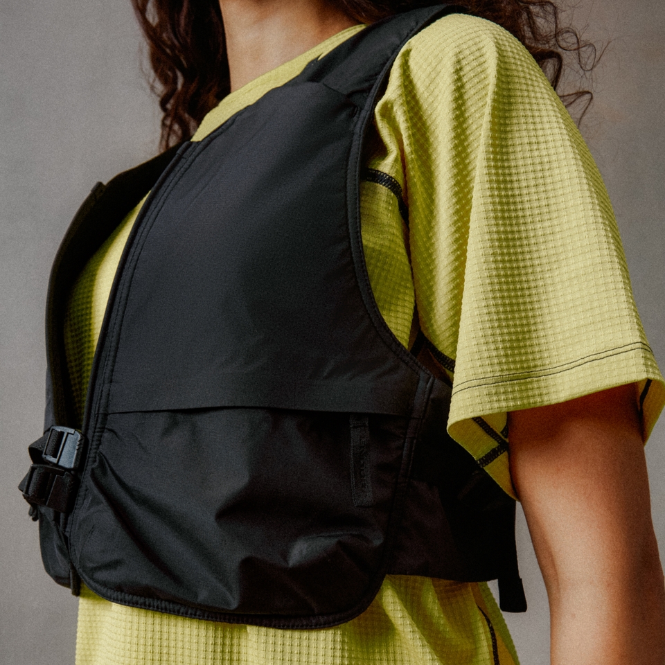 Unisex Corner-Hydratationsweste Schwarz