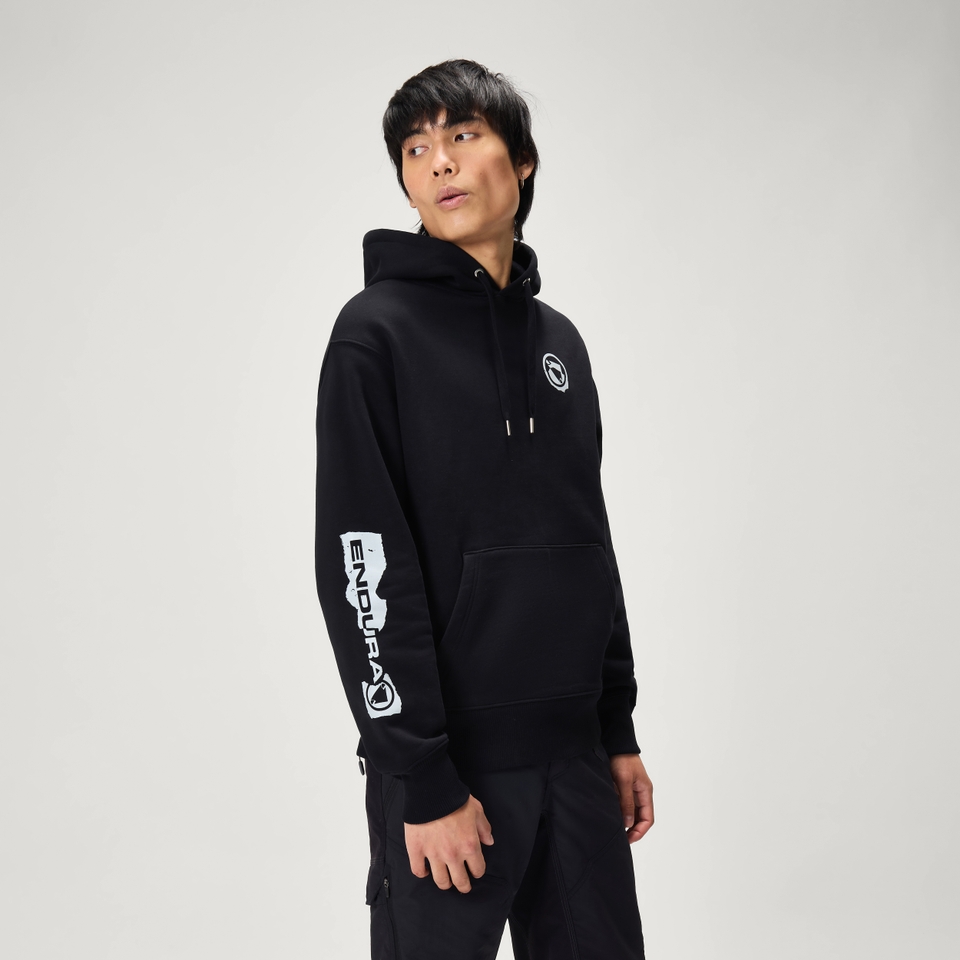 Unisex 'Rip It Up' Hoodie - Schwarz