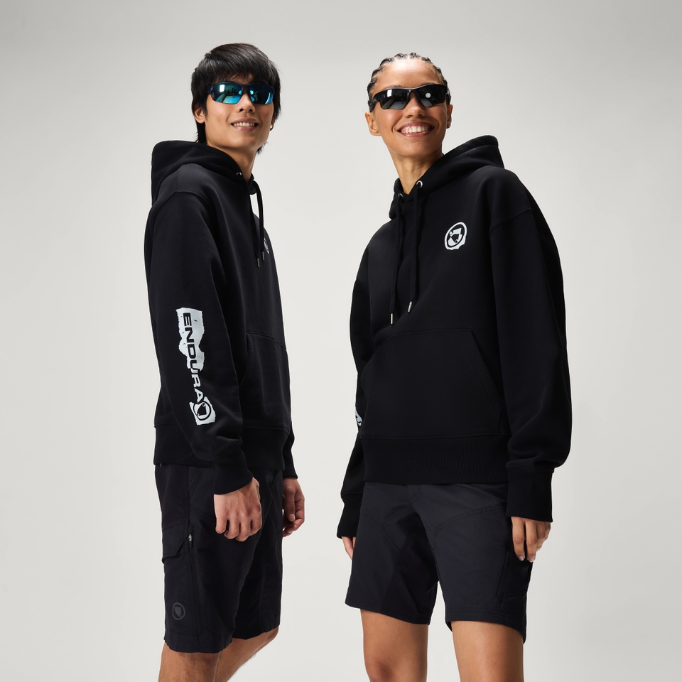 Unisex 'Rip It Up' Hoodie - Schwarz