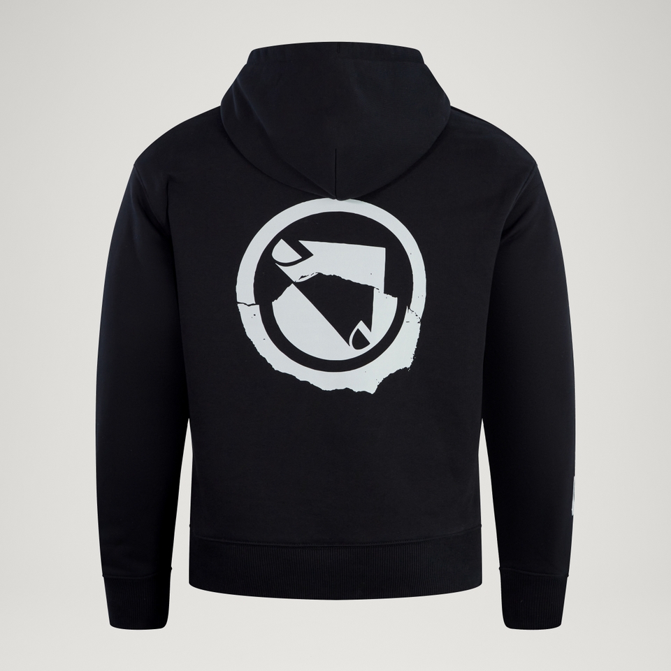 Unisex 'Rip It Up' Hoodie - Schwarz
