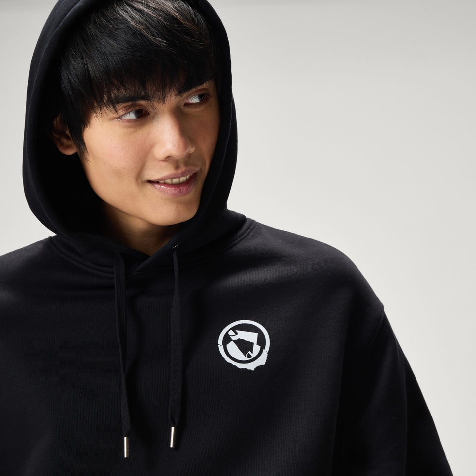 Unisex 'Rip It Up' Hoodie - Schwarz
