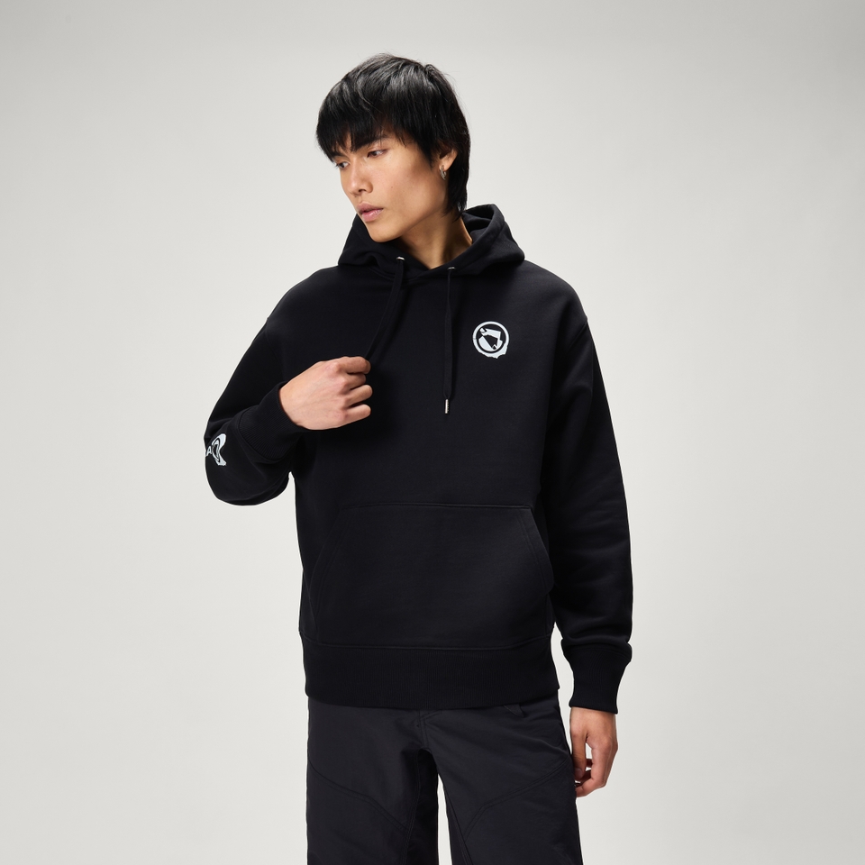 Unisex 'Rip It Up' Hoodie - Schwarz