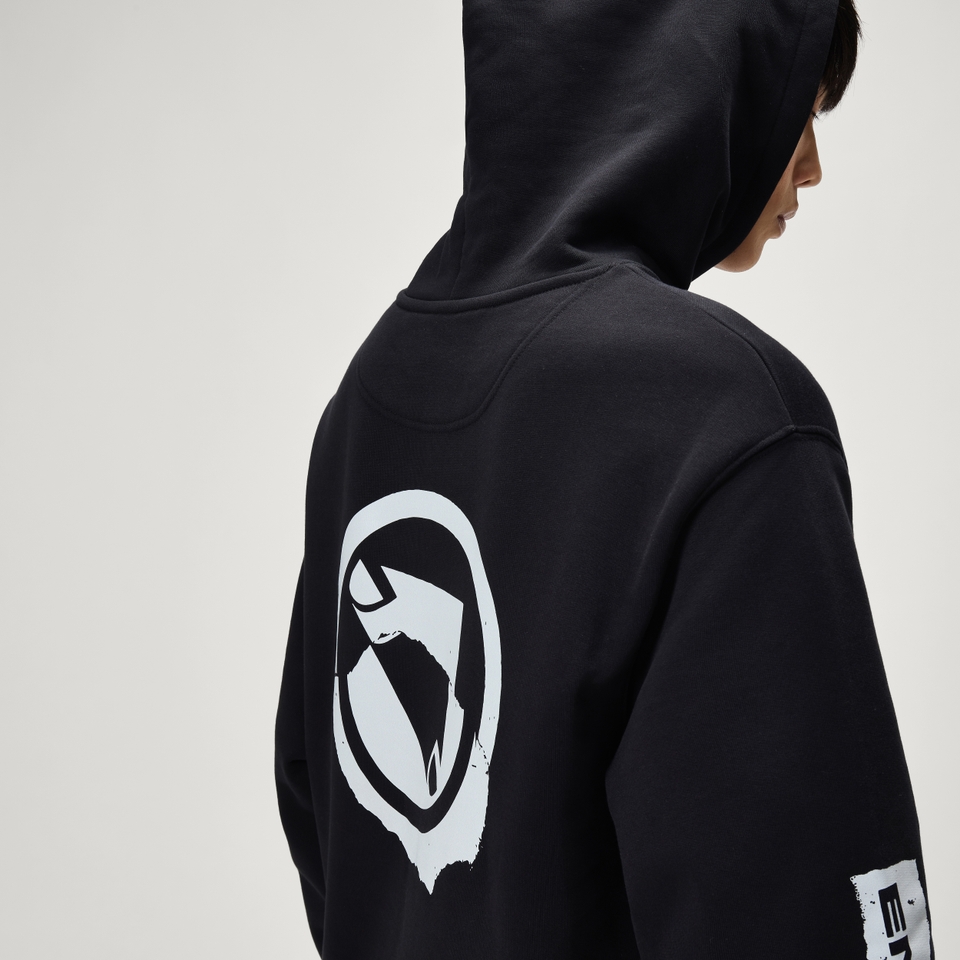 Unisex 'Rip It Up' Hoodie - Schwarz