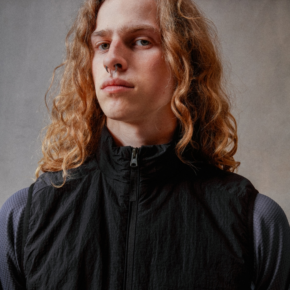 Unisex Corner-Weste Schwarz