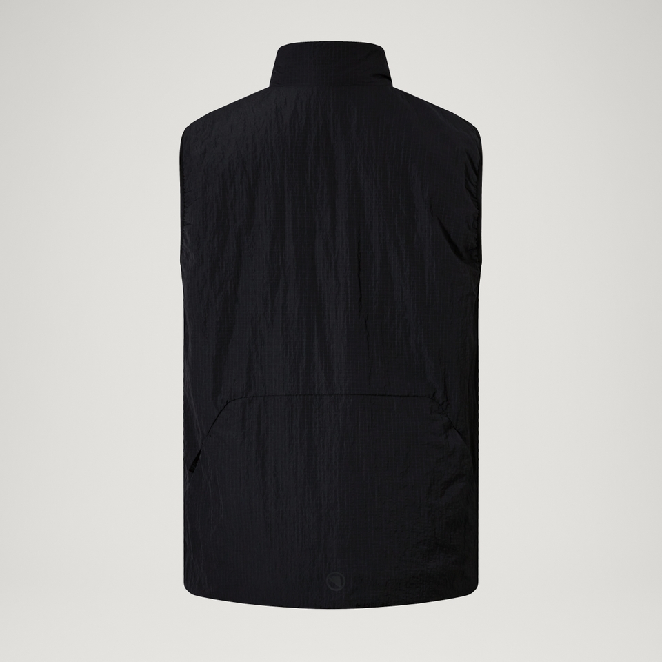 Unisex Corner-Weste Schwarz