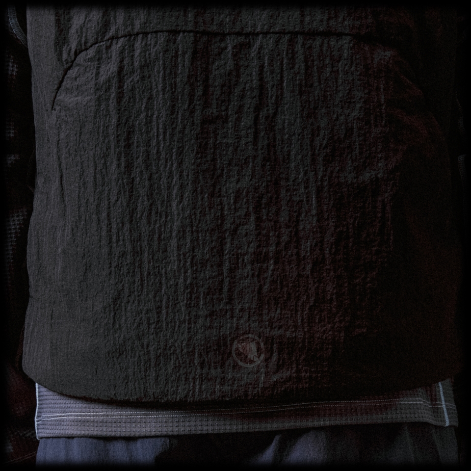 Unisex Corner-Weste Schwarz